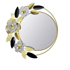Artistic round mirror