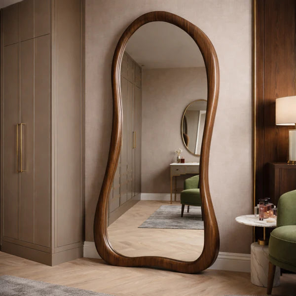 Wooden Twist Aurelia Floor Mirror