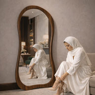 Wooden Twist Aurelia Floor Mirror
