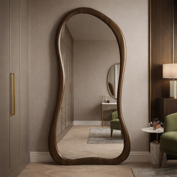 Wooden Twist Aurelia Floor Mirror