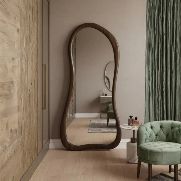 Wooden Twist Aurelia Floor Mirror