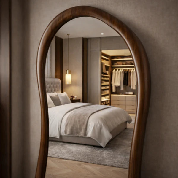 Wooden Twist Aurelia Floor Mirror