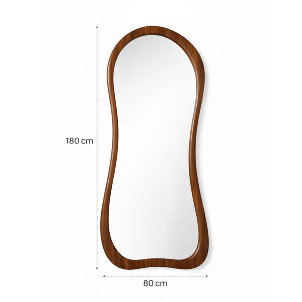 Wooden Twist Aurelia Floor Mirror