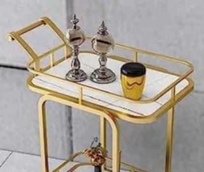 Two tiers for serving and display