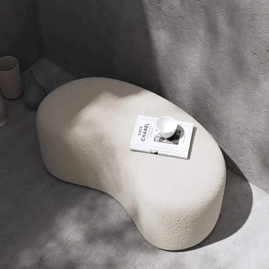 Soft White Boucle
