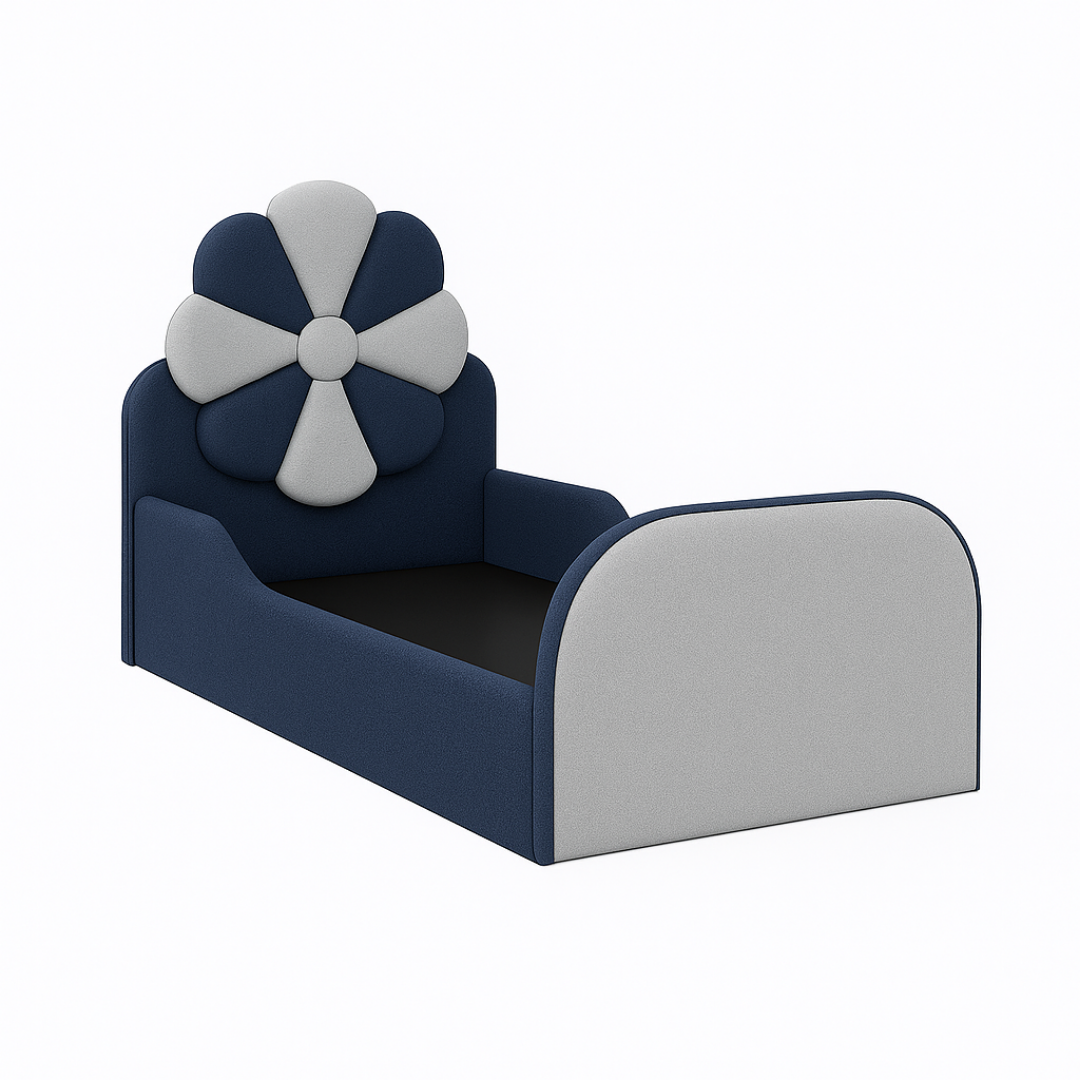 Modern Bed with Safety Sides