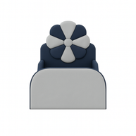 Modern Bed with Safety Sides