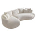 White Upholstered Couch