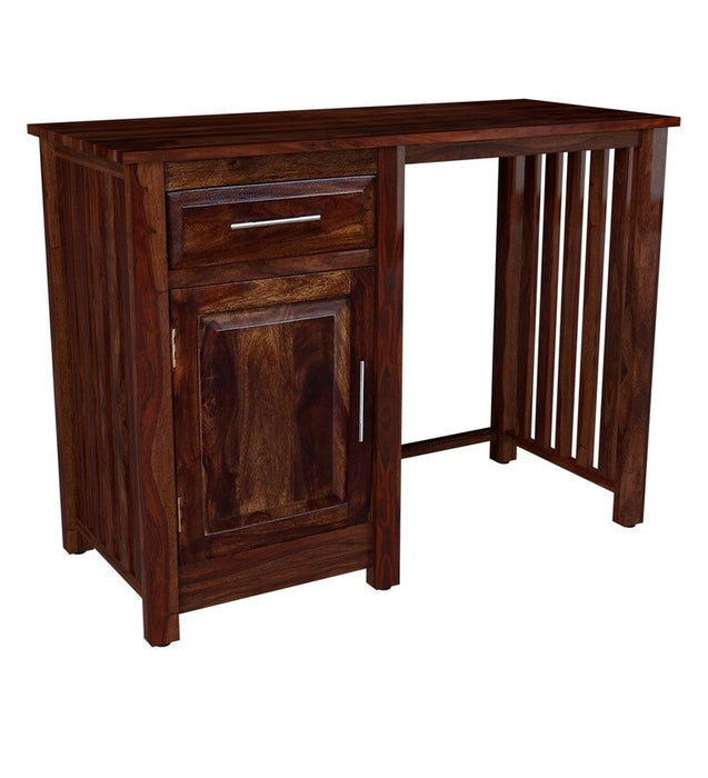 Elegant Sheesham Wood Desk with Door