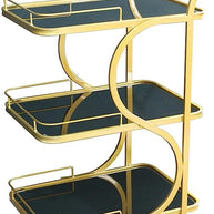 Three-tiered structure for ample storage