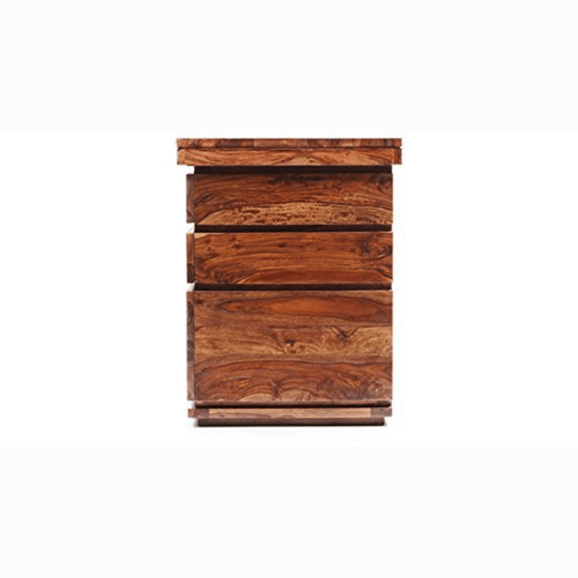 Handmade Teak Wood Study Table Office Desk with Storage - View 4