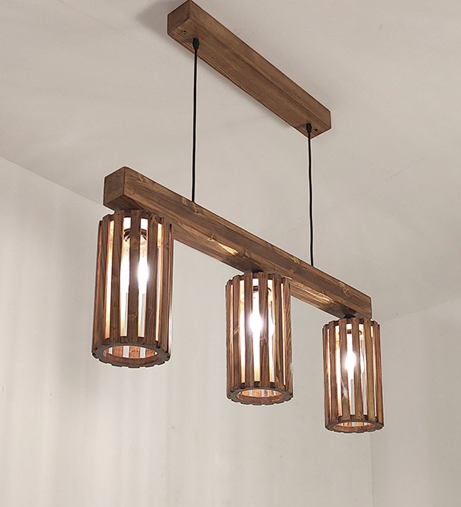 Casa Brown 3 Series Hanging Lamp