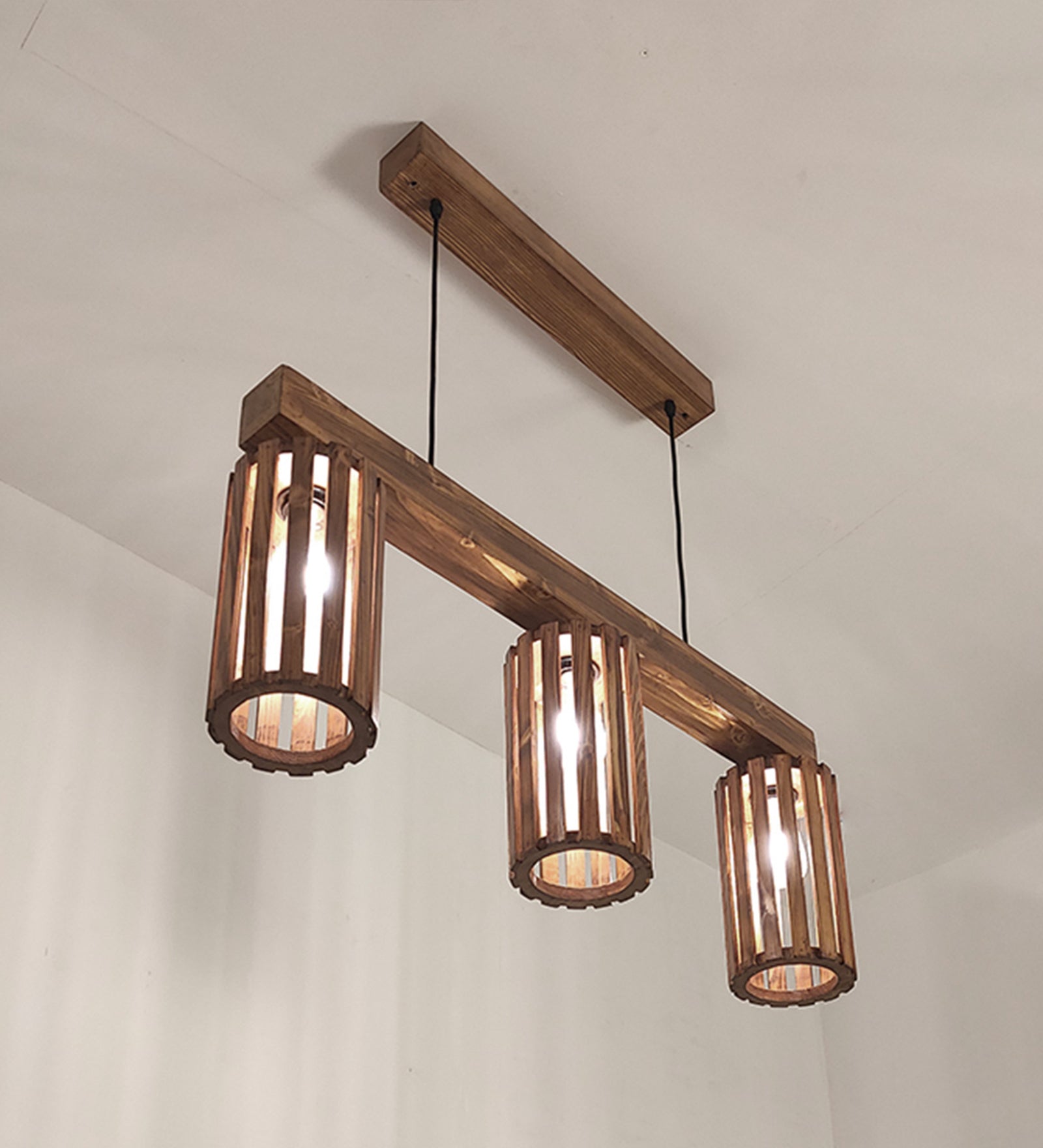 Casa Brown 3 Series Hanging Lamp