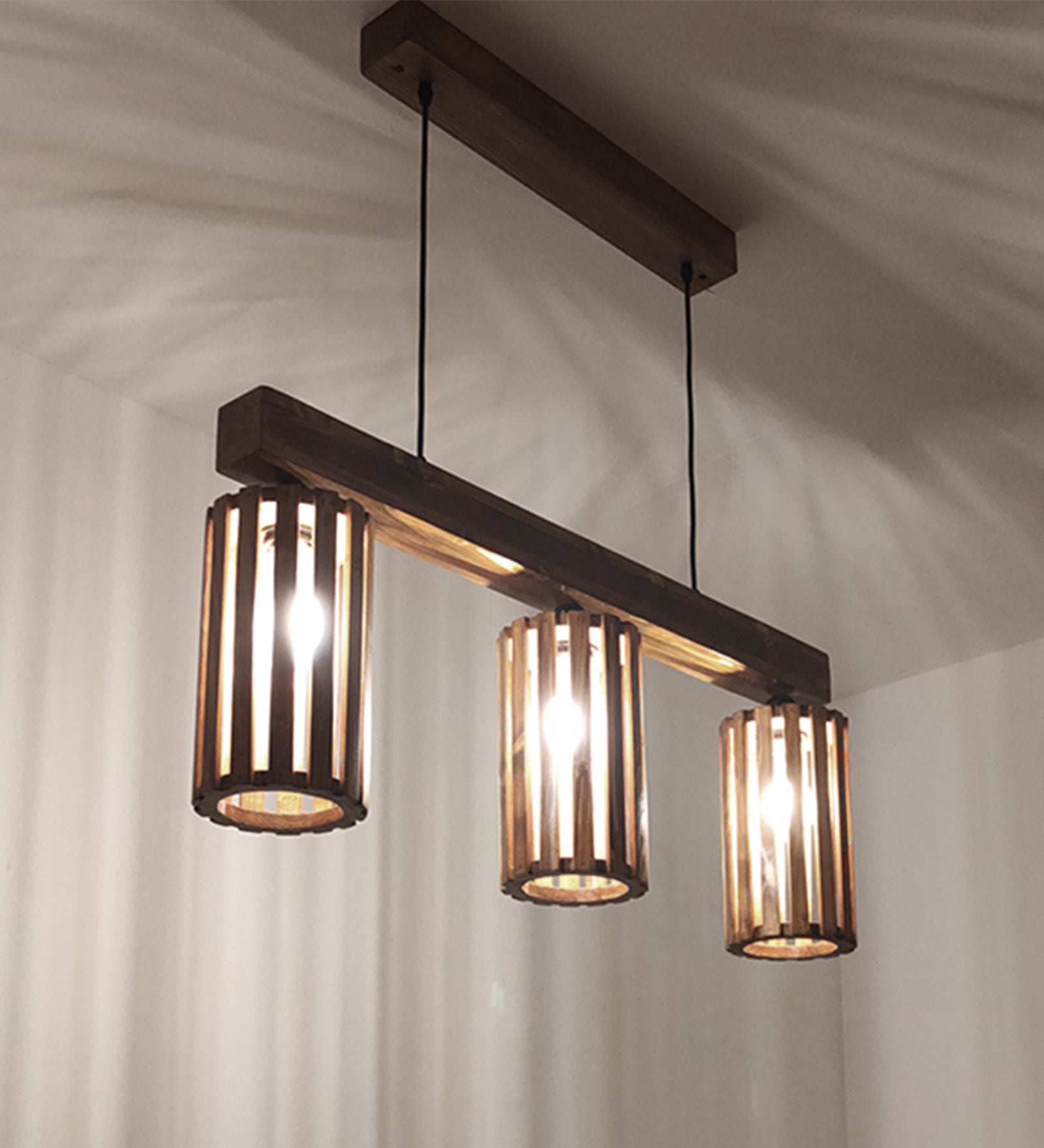 Casa Brown 3 Series Hanging Lamp