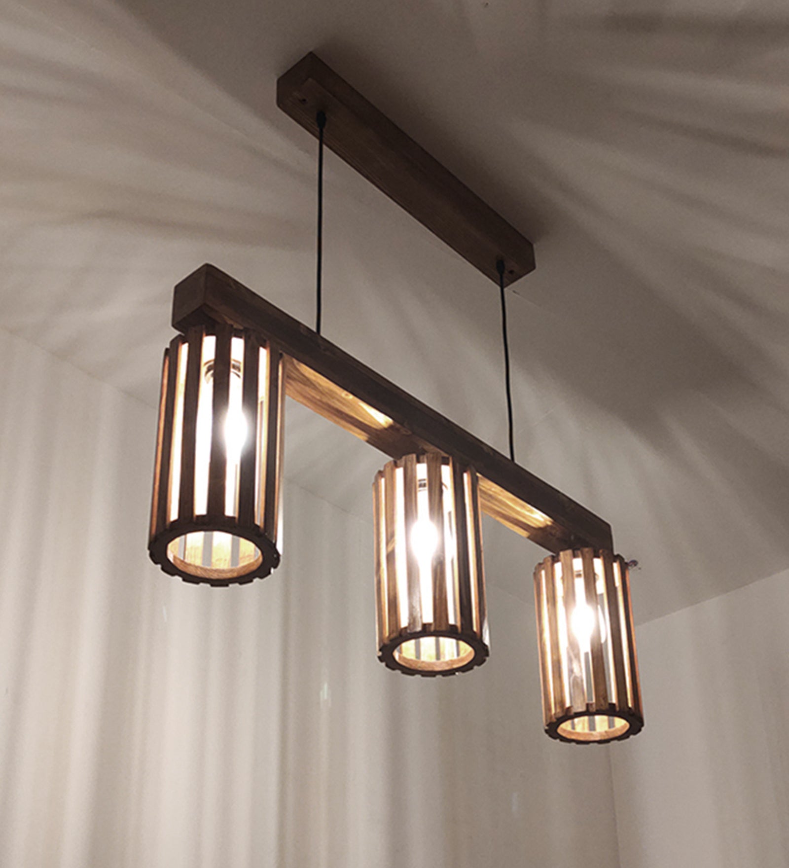 Casa Brown 3 Series Hanging Lamp