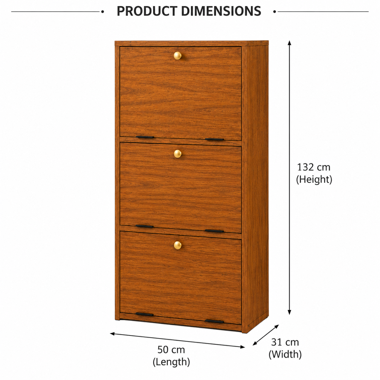 Abierta Wooden Handmade Solid Sheesham Wood Shoe Rack - WoodenTwist