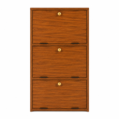 Abierta Wooden Handmade Solid Sheesham Wood Shoe Rack