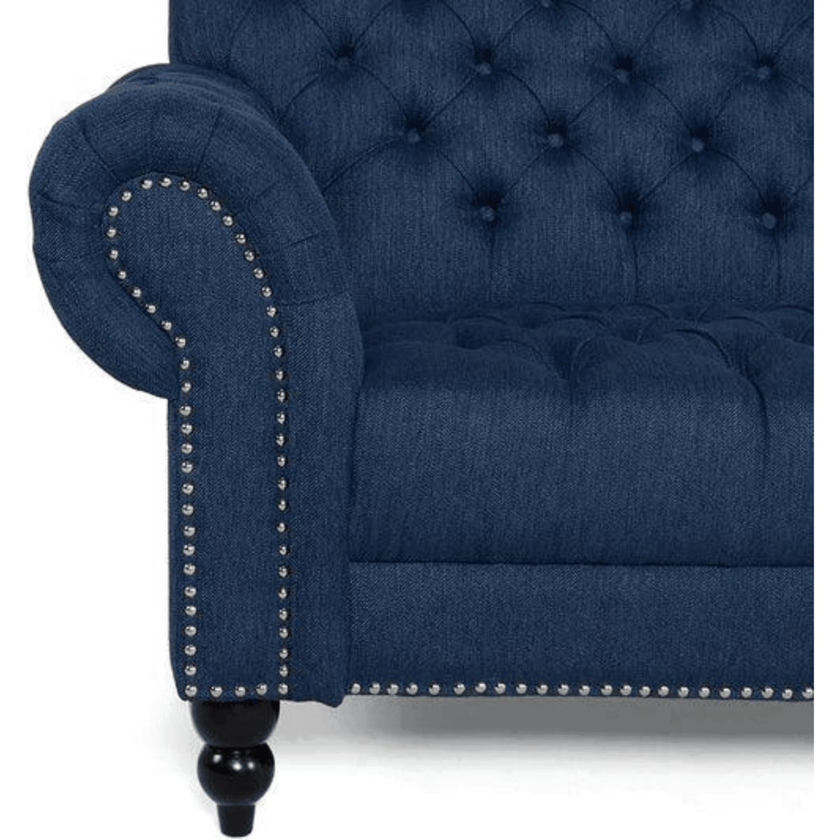 Nathan Chesterfield Button Tufted Sofa