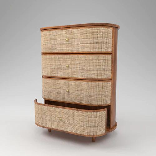 Four spacious drawers for organizing