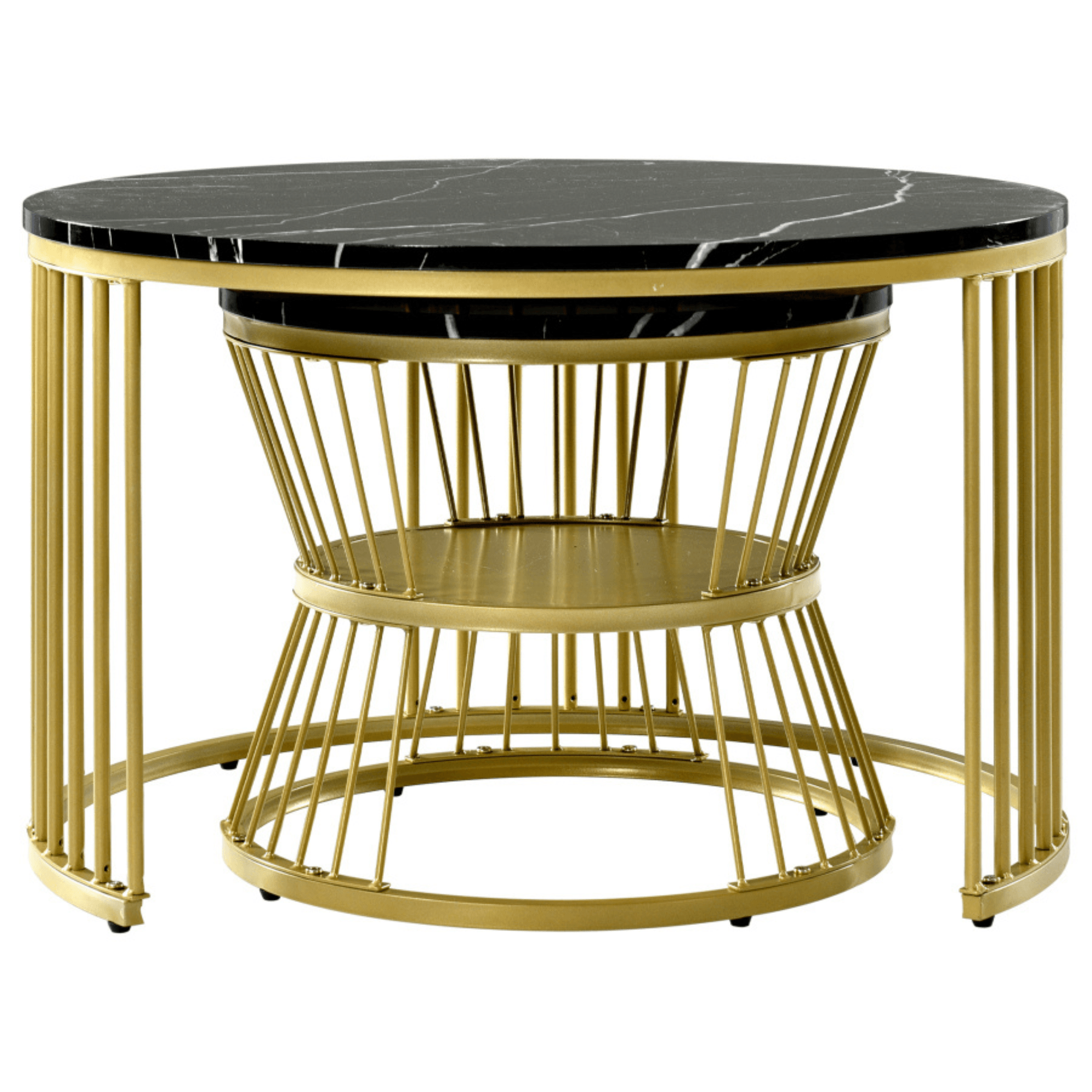 Round Coffee Table Set