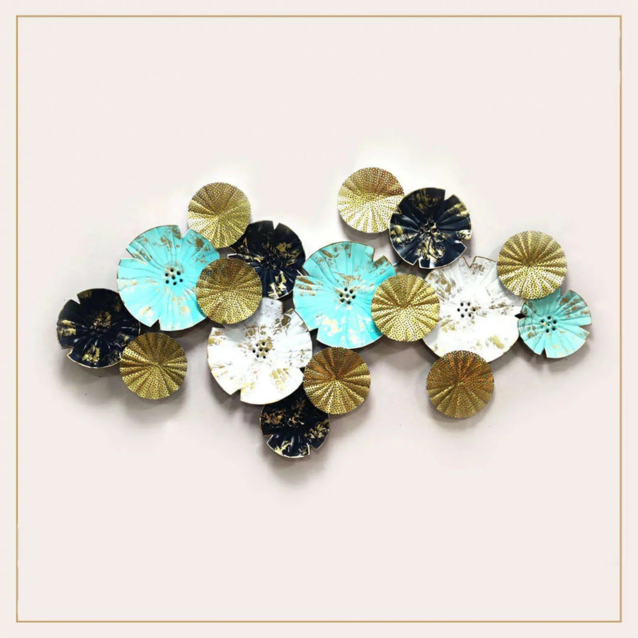 Colorful Metal Wall Decor