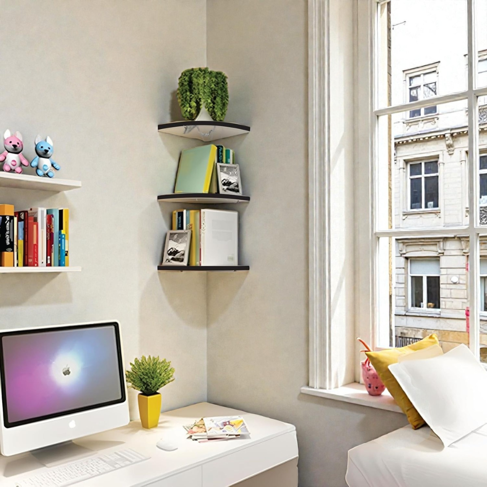 Corner Wall Shelf 