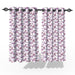 Fabrahome Light Filtering 4.5 Ft Holland Fabric Window Curtain ( Purple ) - WoodenTwist
