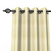 Fabrahome Light Filtering 4.5 Ft Jute Fabric Window Curtain ( Beige ) - WoodenTwist