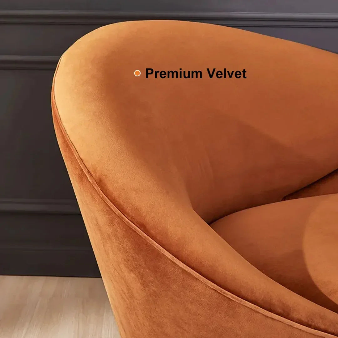 Curved 3-Seater Chaise Lounge Sofa