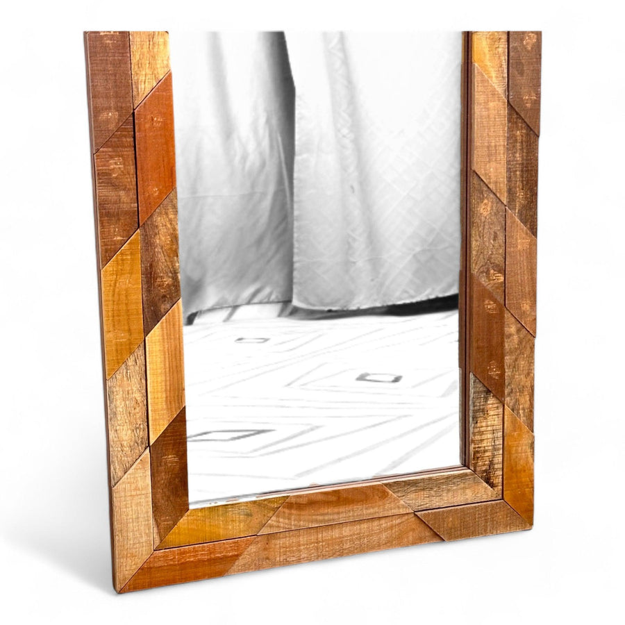 Rustic brown finish