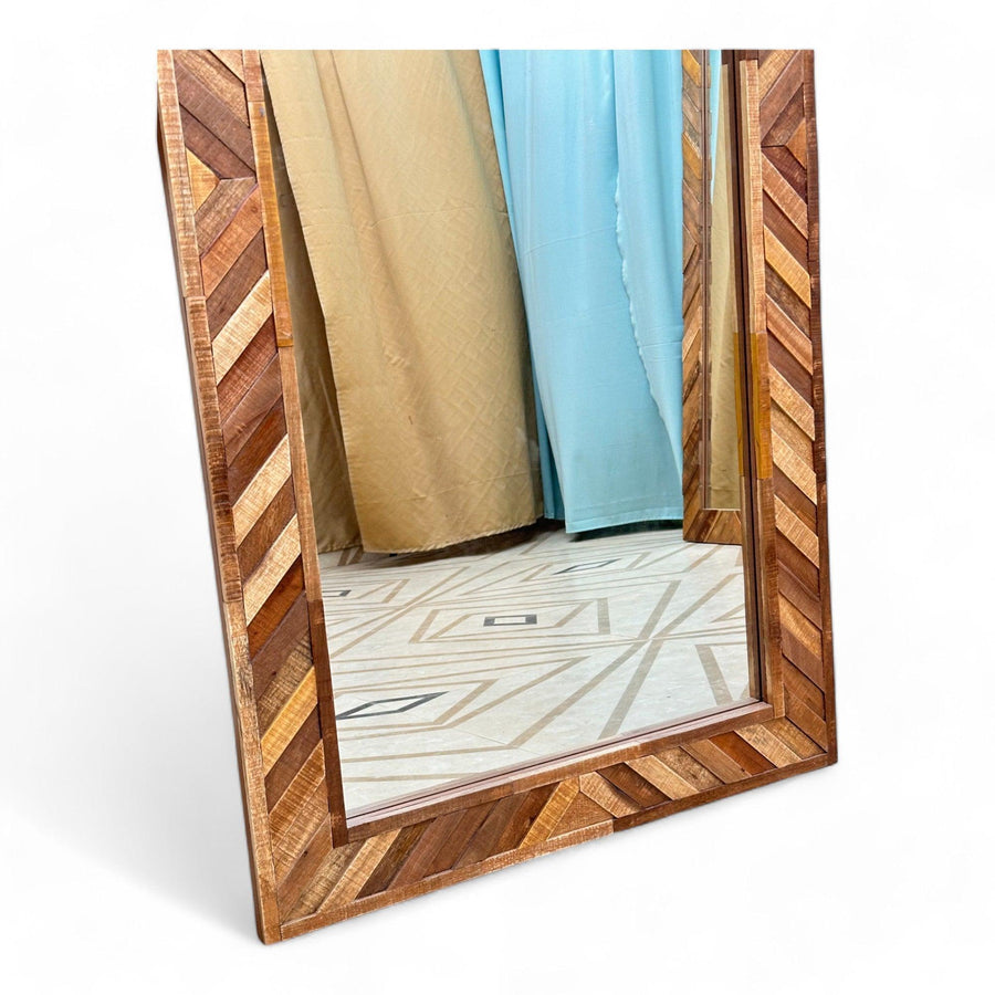 Rustic brown finish