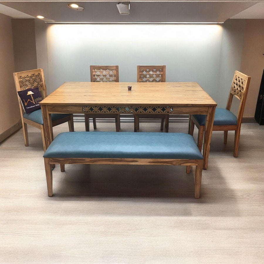 Brown teak with a matte finish
