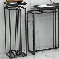 Elegant Black Finish Detail