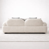 ELARA Ribbed Boucle 3-Seater Sofa