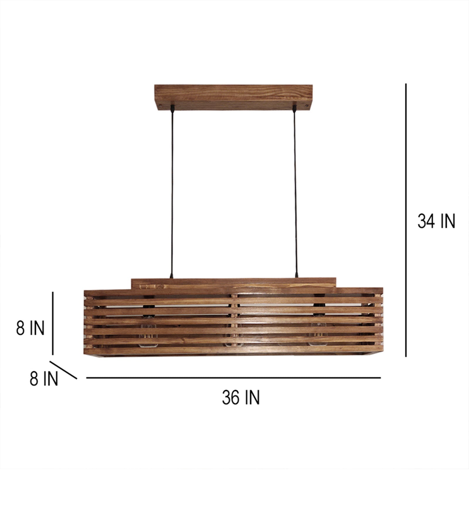 Elegant Centrum Brown Series Hanging Lamp