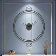 Elegant Geometric Wall Clock