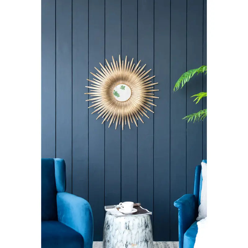 Elegant wall-mounted accent mirror 