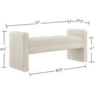 Entryway Ottoman Bench