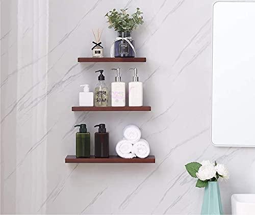 Floating Wall Shelves, Set of 3