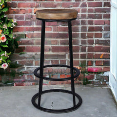 Stylish & Classy Wooden Handmade Bar Stool - WoodenTwist