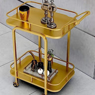 Bottom Tier of Iron Rectangle Trolley