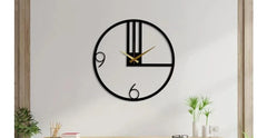 Geometric Wall Clock