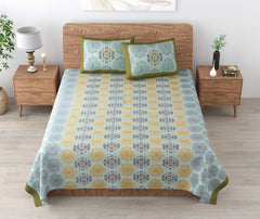 Jaipuri Print Cotton Bedsheet