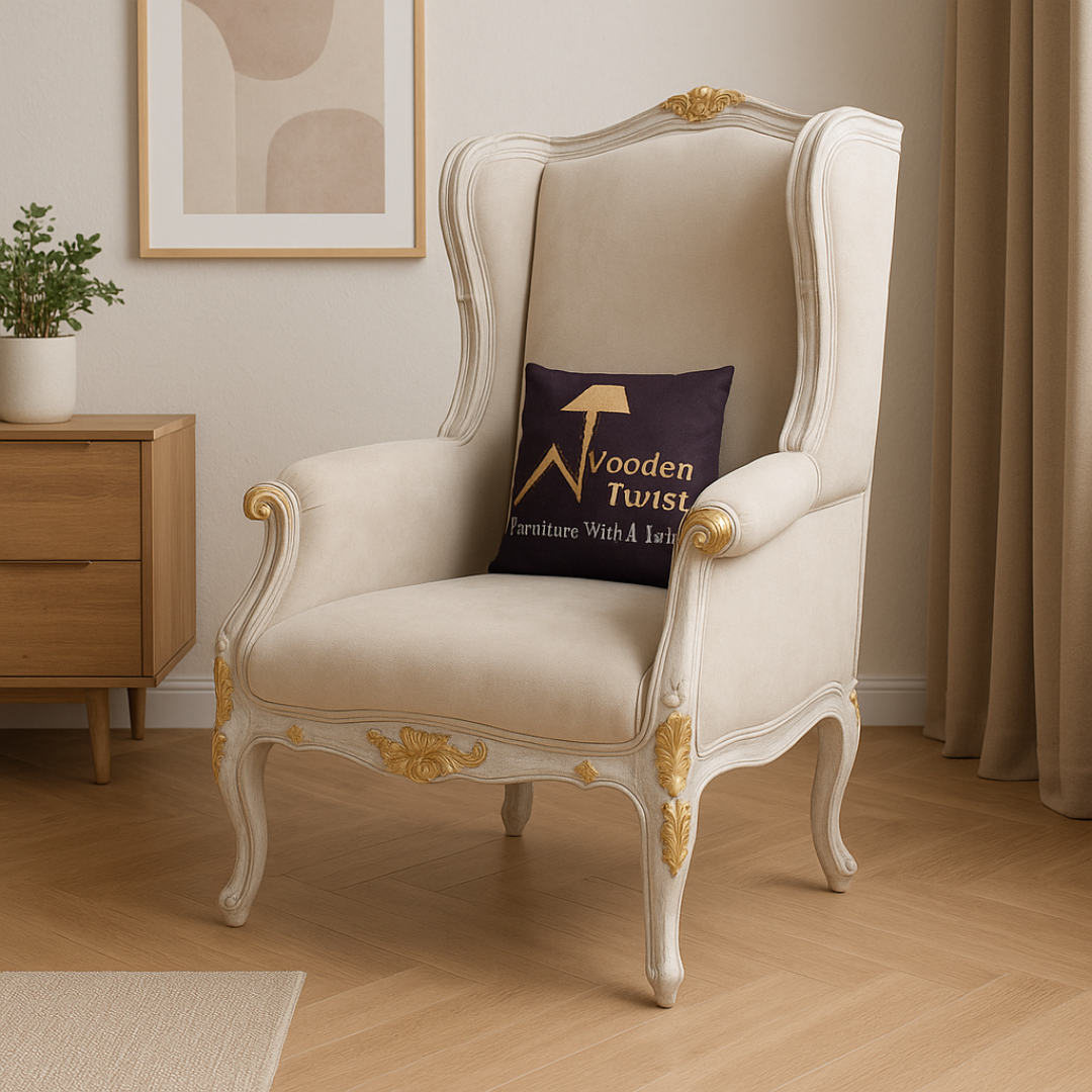 A Wing Back Chair Built for Comfort