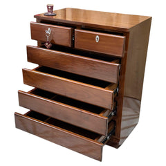 Wooden Handmade Chest of Drawers Storage Cabinet (6 Drawers) - WoodenTwist