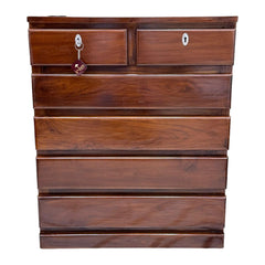 Wooden Handmade Chest of Drawers Storage Cabinet (6 Drawers) - WoodenTwist