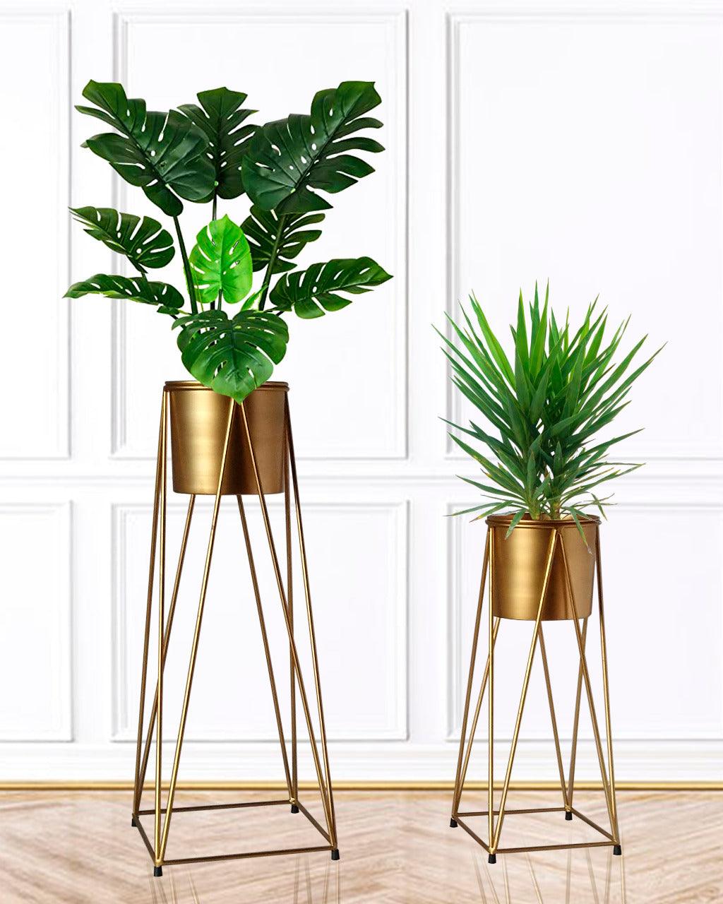 Golden Diamond Cross Planters