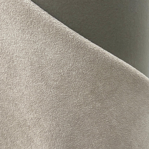 Soft Boucle Fabric In Dark Beige Color - WoodenTwist