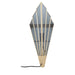 Triangular Abstract Luxe Wall Lamp with Black Glass - WoodenTwist