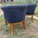 Wooden Twist Handmade Modern Tufted Golden Finish Sofa Chair ( Set of 2 ) - WoodenTwist